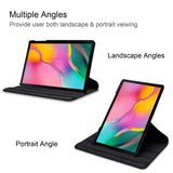 Samsung Galaxy Tab S6 Lite 10.4" (P610) - 360 Rotating Leather Stand Case Smart Cover [Pro-Mobile]
