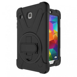 Samsung Galaxy Tab E 8" (T377) - Heavy Duty Shockproof Rotatable Case with Kickstand
