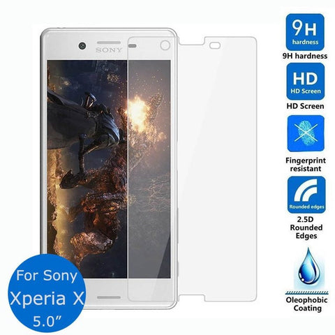 Sony Xperia X Performance - Premium Real Tempered Glass Screen Protector Film [Pro-Mobile]