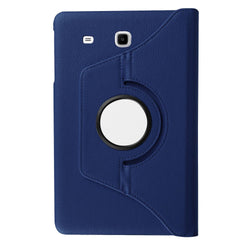 Samsung Galaxy Tab E 9.6" - 360 Rotating Leather Stand Case Smart Cover [Pro-Mobile]