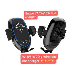 WUW Fast Wireless Electric Car Charger for Air Vent WUW-W20