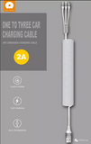 WUW 3-In-1 Extensible Fast Charging and Data Cables WUW-X99