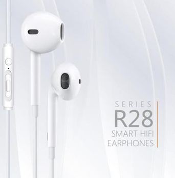 In-Ear Earpods Earphones with Remote and Mic WUW-R28