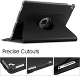 Apple iPad Pro 12.9" 2nd Generation - 360 Rotating Leather Stand Case Smart Cover [Pro-Mobile]