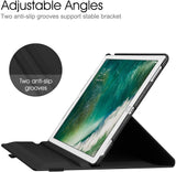 Apple iPad Pro 12.9" 2nd Generation - 360 Rotating Leather Stand Case Smart Cover [Pro-Mobile]