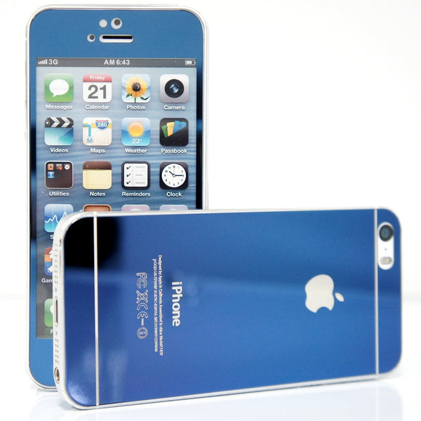 Apple iPhone 5 / 5S / SE - Colored Premium Real Tempered Glass Screen Protector Film [Pro-Mobile]
