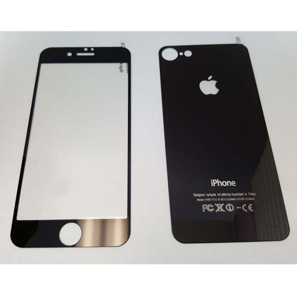 Apple iPhone 7 / 8 - Colored Premium Real Tempered Glass Screen Protector Film [Pro-Mobile]