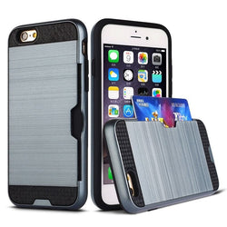 Apple iPhone 6  / 6 Plus - Shockproof Slim Wallet Credit Card Holder Case Cover [Pro-Mobile]