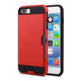 Apple iPhone 7 / 8 - Shockproof Slim Wallet Credit Card Holder Case Cover [Pro-Mobile]