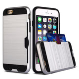 Apple iPhone 6 / 6S - Shockproof Slim Wallet Credit Card Holder Case Cover [Pro-Mobile]