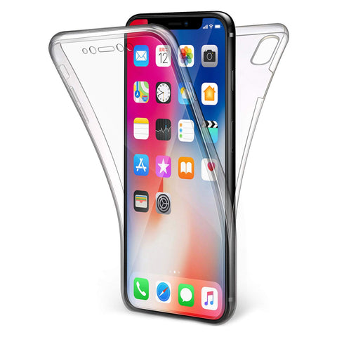 Apple iPhone X / XS - Full Cover Silicone Phone Case [Pro-Mobile]
