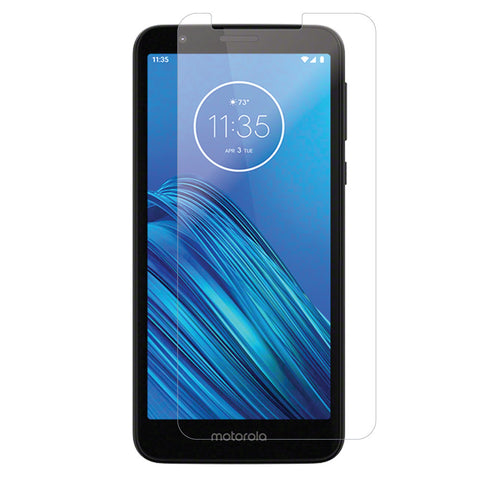 Motorola Moto E6 - Premium Real Tempered Glass Screen Protector Film [Pro-Mobile]