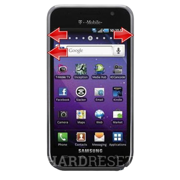 Power Volume Button Set Plastic For Samsung T959 Vibrant 4G [PRO-MOBILE]