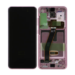 LCD Digitizer Screen With Frame For Samsung S20 G9800 G980 G980A G980WA [Pro-Mobile]